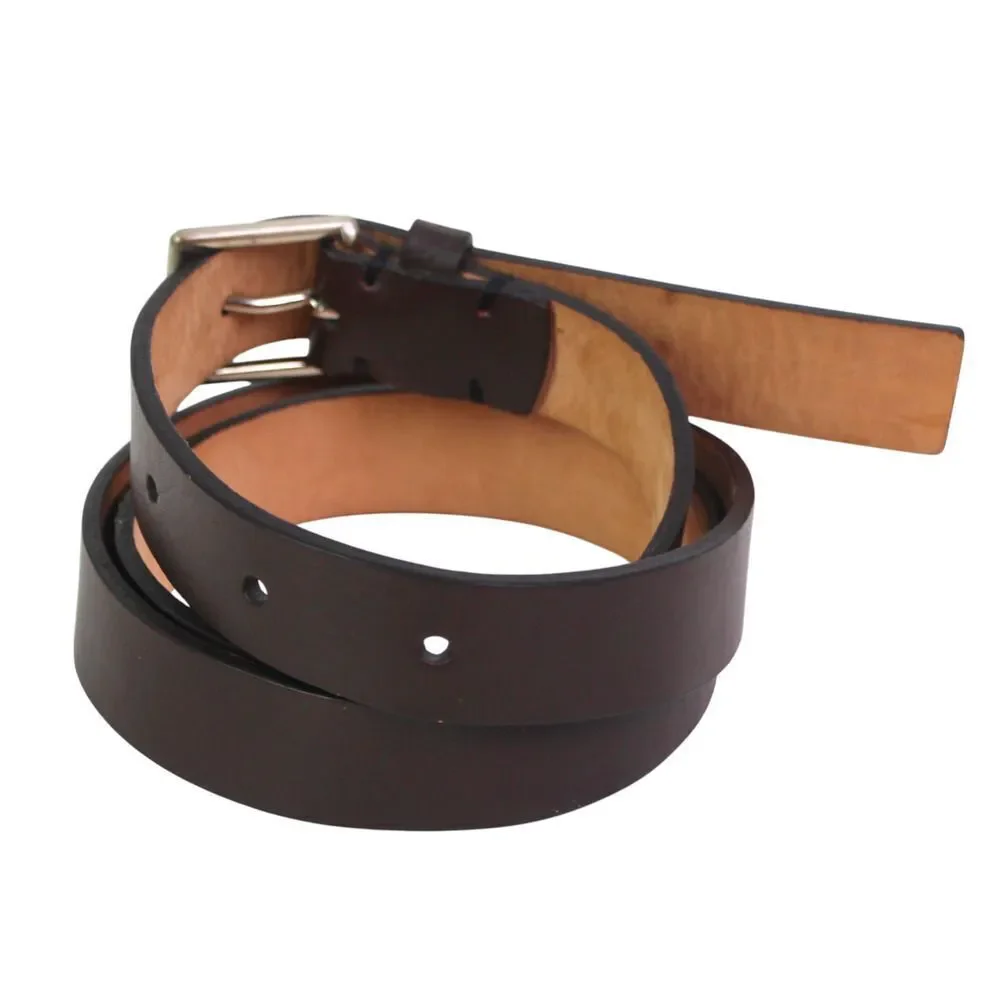 ITALY BROWN GENUINE LEATHER 7/8
